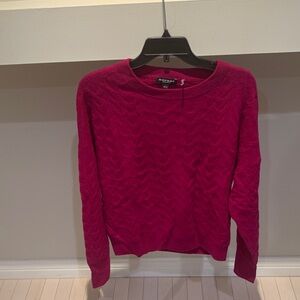 Repeat Cashmere Magenta Cashmere Sweater